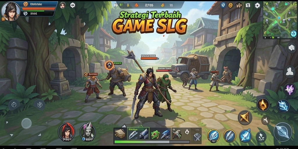 Screenshot gameplay yang menunjukkan pertempuran dalam 8768.