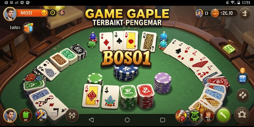 Tampilan gameplay BOS01 yang menyenangkan dan interaktif.