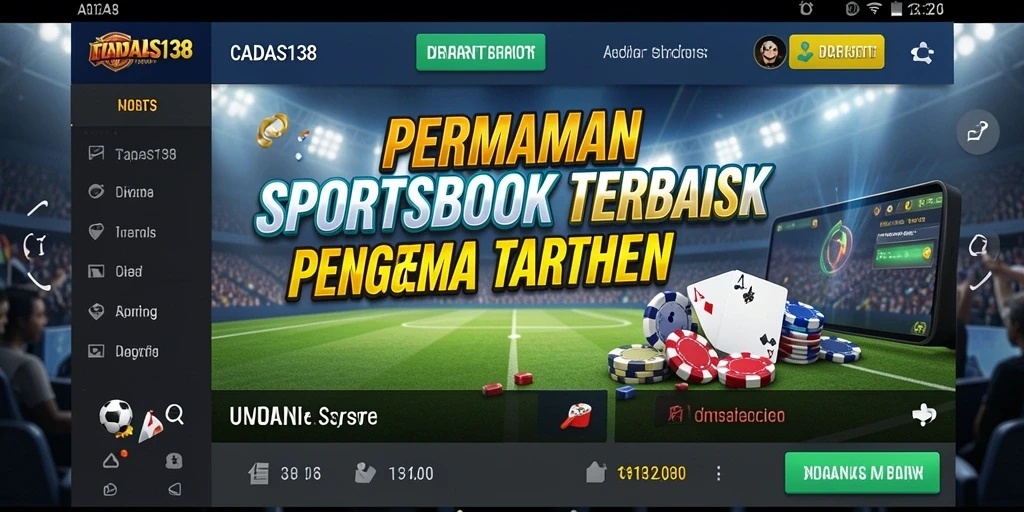 Tampilan gameplay Sportsbook yang menarik dalam CADAS138.