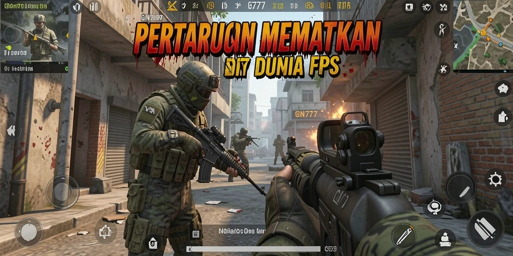 Tampilan aksi gameplay menegangkan di GN777 yang penuh strategi.