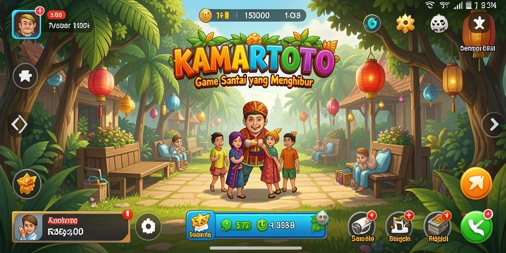 Tampilan gameplay menarik dan seru di <strong>KAMARTOTO</strong>.