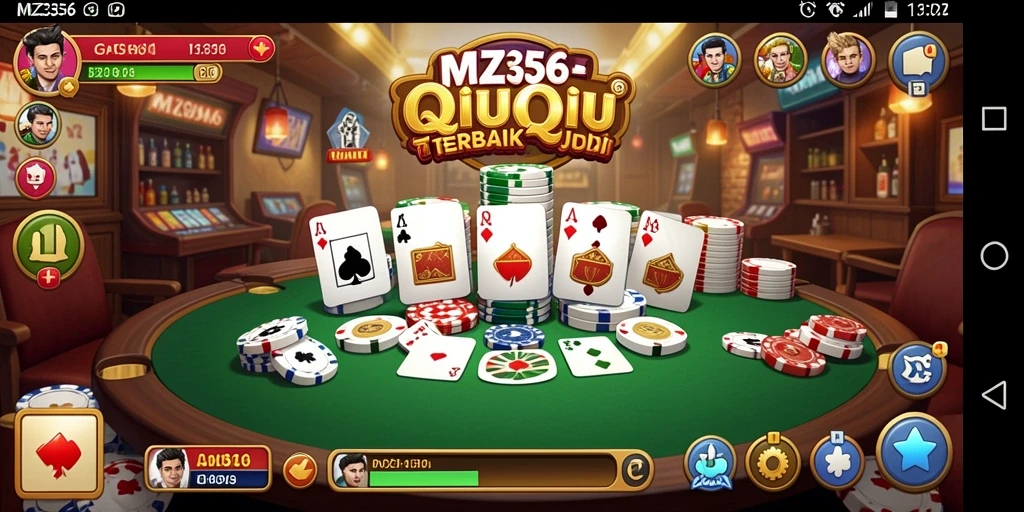 Screenshot gameplay QiuQiu MZ356 yang menarik dan seru.