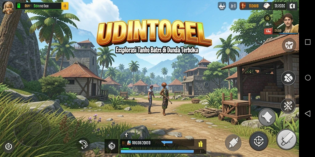 Tampilan gameplay memukau dari dunia terbuka UDINTOGEL.